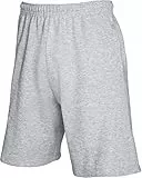 Fruit of the Loom: Lightweight Shorts 64-036-0, Größe:2XL;Farbe:Heather Grey