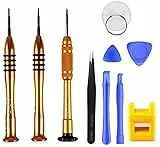 oGoDeal Schraubendreher Set für Apple iPhone 1,5 mm PH000 Kreuzschlitz, 0,8 mm Stern P2 Pentalobe, Y 0,6 mm Y000 TriPoint Triwing Schraubendreher für iPhone 11 Pro X XS XR 8 Plus 7 6S 6 SE 5S