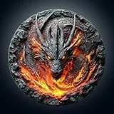 WOODBESTS Holzpuzzle Erwachsene, 3D Wanddrache Holzpuzzles, 270 Teile Holz Puzzle, Unregelmäßige Einzigartige Tierform Puzzle, Schön Geschenke für Puzzleliebhaber (34 * 34 cm)