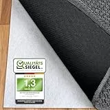 Königwerk Teppich Antirutschunterlage (160 x 230 cm) - Ohne Weichmacher - Extra sichere Antirutschmatte für Teppich und alle Böden - Perfekte Anti Rutsch Teppichunterlage