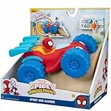 Spidey and his Amazing Friends Motorfahrzeug mit 17,8 cm (7 Zoll), das Hindernisse hochfährt