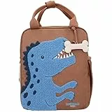 Depesche Kinder Rucksack Mini Dino World braun