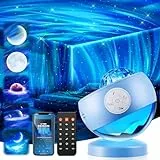 One Fire Valentinstag geschenke für Sie Ihn Mädchen Frauen Männer 300-Lichtmodi Sternenhimmel Projektor Nordlicht Lampe 15 Einschlafmusik Valentinstag Deko Personalisierte Geschenke Teenager Mädchen