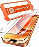 TORRAS Präzise für iPhone 17 Pro für Panzerglas [Full Screen] Exklusive Schutzfolie für iPhone 17 Pro Folie 9H+ glas [Nr.1 Stoßfest], Auto Montage, Kompatibel mit Hülle, 2 Stück
