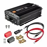 OSRAM POWERinvert PRO Reiner Sinuswellen-Wechselrichter 12V DC 1000W RCD, OEINVPAR10, für netzunabhängige Strombedürfnisse