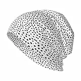 Fantasy Wolf Trend Multifunktionale Leichte Herren und Damen Strick Vier Jahreszeiten Universal Beanie, Weiss/opulenter Garten, Einheitsgr��e