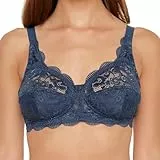 SUSA BH Damen ohne Bügel Latina, Damen-BHs mit genähten Cups & längenverstellbarem Träger, Idealer Halt,Häkchenverschluss