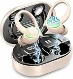 Bluetooth Kopfhörer Sport, Kopfhörer Kabellos Bluetooth 5.4 mit ENC Noise Cancelling und 4 HD Mics, 50 Std Kabellose Ohrhörer, In Ear Kopfhörer mit Hi-Fi Stereo, IP7 Wasserdicht, USB-C/LED-Anzeige