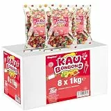 Tise Süsswaren Kaubonbons Fruchtmix 8x1Kg (8Kg) Wassermelone Kirsche Apfel Orange Himbeere Wurfmaterial Karneval Giveaway