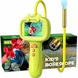 Daxiongmao Endoscope Camera for Children, 1080P Pädagogisches Wissenschafts-Erkundungsspielzeug Set, Naturaktivitäten Endoskopkamera Mit Licht, Birthday Gift for 3 4 5 6 7 8 9 10 Years Boys and Girls