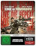 Live Die Repeat: Edge of Tomorrow (Steelbook, 4K-UHD+Blu-ray) (Reprint)