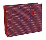 Clairefontaine 32481-6C - Geschenktasche Excellia, XL 37,3x11,8x27,5 cm, ideal für voluminöse Geschenke, Geo, 1 Stück