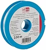Perlonfaden klar 0,45mm Zugkraft ca. 9kg