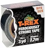 T-Rex Ferociously Strong Gewebeband, 25 mm x 2,7 m, Grau