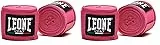 LEONE 1947, Bandagen, Unisex-Erwachsene, Rose, 3.5 M, AB705 (Packung mit 2)