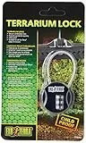Exo Terra Metallschloss für Terrarien, mit Nummerncode, ideal für den Gebrauch mit den Exo Terra Terrarien aus Glas