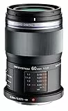OM SYSTEM M.Zuiko Digital ED 60mm F2.8 Objektiv, Standardzoom, geeignet für alle MFT-Kameras (Olympus OM-D & Pen Modelle, Panasonic G-Serie), schwarz