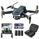 Dauerhafter bürstenloser Motor-Drohne mit 84 Minuten super langer Flugzeit, Drohne mit 4K HD-Kamera für Anfänger, CHUBORY A77 WiFi FPV Quadcopter, Automatisches Folgen, A77-DE-250715-4