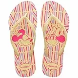 Havaianas – Slim Disney Stylish, bequeme, leichte und stilvolle Badelatschen, Disney-Designs, schmale Riemen und rutschfeste Sohle, Damen