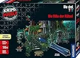 Die drei ??? - Krimi Puzzle - Die Villa der Rätsel von KOSMOS 697976, 300 Teile, Leuchtet im Dunkeln, mit UV-Lampe, Lesen, Puzzeln, Rätsel lösen, Detektiv Puzzle ab 10 Jahre