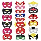 Lahviuu Superhelden Geburtstagsdeko, 20 Stück Geburtstagsdeko Avengers Geburtstag Deko Fasching Kostüm Erwachsene Marvel Geburtstagsdeko