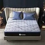 Avenco Matratze 180x200 H3, 3 Zonen Federkernmatratze mit Temperatur-reguliert Gel Memory Schaum, Öko-Tex & Certi-PUR US Zertifiziert, Taschenfederkernmatratze 20cm