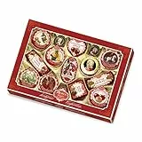Reber Spezialitäten-Kassette – 15 hochfeine Reber Klassiker – Mit Pralinen, Echten Mozart-Kugeln, Constanze Mozart-Kugeln, Marzipan, Pasteten und Nougat