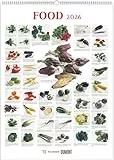 Food 2026 - Bildkalender 50x70 cm - mit kurzen Beschreibungen zu den Obst- und Gemüsesorten - Küchenkalender - Dumont - Posterkalender