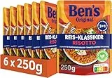 BEN'S ORIGINAL™ Fertiggericht Risotto Tomaten & italienische Kräuter 6 x 250g