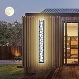 AOEH LED Wandleuchte Lange Wandlampe Wasserdicht Ip65 LED Wandbeleuchtung Im Innen-und Außenwandleuchte,aluminium Außenlamp Vogelnest Wandleuchte Für Terrasse Garten Veranda Garage,Warmweiß,L100cm*1