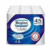 Regina Softis Toilettenpapier, doppelt wattiert, 45 Rollen