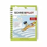Schreibathlet SCHREIBPILOT learn-to-write booklet for ABC pupils with pre-stamped letters | Learning system developed by teachers, professors and pupils