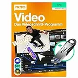 Nero Video 2026 auf USB-Stick | Videos & Diashows schneiden, erstellen | Multi-Track Schnitt, Effekte & Vorlagen | 4K/8K HEVC | Streamen & Abspielen | unlimitierte Lizenz | 1 PC | Windows 11/10/8/7