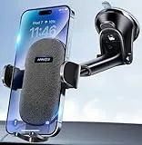 APPS2Car Handyhalterung Auto Saugnapf,360° Drehbar Ausdehnbar KFZ Handyhalterung,Lang Handy Halterung Auto Armaturenbrett &Windschutzscheibe,Car Phone Holder Großes Handy für iPhone & Alle Smartphones
