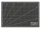 Vantage Schneidematte A3 (30 x 45 cm, selbstheilend, beidseitig nutzbar, mit Raster) schwarz
