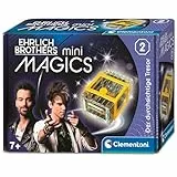 Clementoni Ehrlich Brothers miniMagics Der durchsichtige Tresor - Zaubertrick für Kinder ab 7 Jahren - Mini-Zauberbox als Einstieg in die Magie & Illusion - 59388