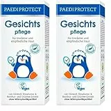 PAEDIPROTECT Gesichtspflege Baby & Kinder Creme 75 ml, ohne Parfüm & ohne Mikroplastik, Gesichtscreme trockene, empfindliche Haut, vegane Pflegestoffe hautberuhigend & pflegend, Babyhautpflege Lotion