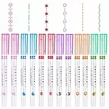 taobosec Curve Textmarker, 2 Schachteln 12 StüCk Curve Textmarker Multimarker Stift Set Feine Spitzen 6 Farben Highlighter Mit 6 Verschiedenen Kurvenformen FüR Journaling Notizen Planer Graffiti