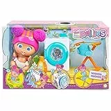 The Bellies From Bellyville - Bellies Waschmaschine, lustiges Spielzeug-Set für Bellies-Wohnung, inkl. Mini-Puppe, Hula-Reifen und Zubehör zum Waschen der Windeln, berühmt (700017073)
