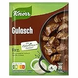 Knorr Fix Gulasch für ein leckeres Fleischgericht mit natürlichen Zutaten 4 Portionen