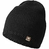 GIESSWEIN Strickmütze Hohe Munde - Unisex High Beanie mit Merinowolle, Leichte Mütze für Damen & Herren, Haube für Herbst & Winter, Wool Cap