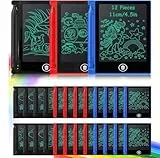 Lcd Schreibtafel Kinder 12Pcs Beschäftigung Autofahrt Mal Tablet Kleinigkeiten Mitgebsel Kindergeburtstag Gastgeschenke Led Maltafel Zaubertafel Reise Gadgets Spielzeug Kleine Geschenke