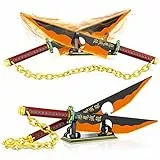 QLT QIAOLETONG Demon Ideas Slayer Schwert Cosplay Animes Tengen Uzui Katana? Klemmbausteine Bausteinen deko für Erwachsene Jungen 6-16 (1478 Teile)