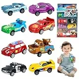 Luclay Spielzeugauto Car Autos Set- 8 Stück Kinder Spielzeug Metall Kinder Mini Die Cast Modellauto Mini Cars Spielzeug Kleine Fahrzeuge Jungen Toys als Weihnachten Geburtstag Geschenke