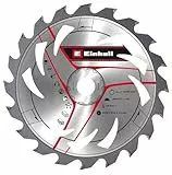 Original Einhell Kreissägeblatt 150x16 (Sägen-Zubehör, Ø 150 mm, Aufnahme 16 mm, 20 geschränkte Zähne, Schnittbreite 1,6 mm, hartmetallbestückt, für Akku-Handkreissägen)