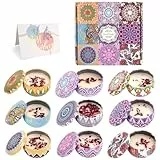Duftkerzen Geschenkset Für Frauen, 9 Stück Duftkerze, Kerzen Entspannung Geschenk Für Frauen, Sojawachs Kerze Set Für Muttertag, Weihnachten, Geburtstag, Valentinstag, Bad, Yoga (9 Stüick Duftkerzen)