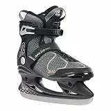 K2 Skates Damen Schlittschuhe Alexis ICEPro, Black - Anthracite - Coral, 25H0101