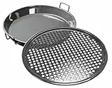 OUTDOORCHEF Gourmet Set 2-teilig (Pfanne Ø 34cm und Pizzablech Ø 35cm, emailliert)