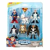 Fisher-Price Imaginext Superman Actionfigur Multipack, 16 cm große Figuren, Sammelfigur-Set mit Krypto und Kaiju, JDL09