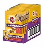 Pedigree Riesenknochen Mini mit Rind Hundesnacks, 8er Pack (8 x 180 g)